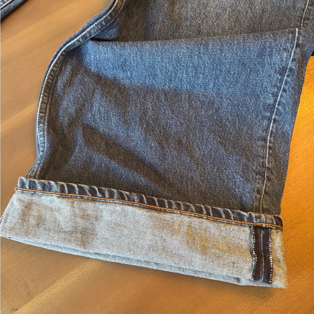 Reformation Relaxed Fit Blue Jeans - Picture 7 of 7